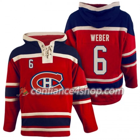 Adidas Maillot de Hockey Montreal Canadiens Shea Weber 6 Rouge Sawyer Chandails à capuchon - Homme